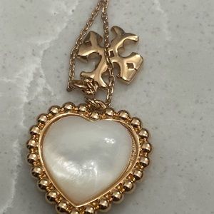 Tory Burch Roxanne Heart Necklace